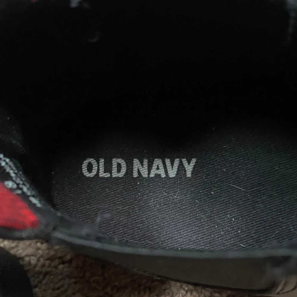 Boy’s Old Navy Black Sneaker Size 12 Chunky Chelsea  Boots School Play Casual